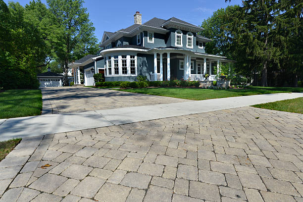 Residential Paver Driveway in Audubon, NJ
